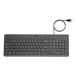 HP 150 CZ/SK klawiatura przewodowa (USB) CZ/SK, czarna