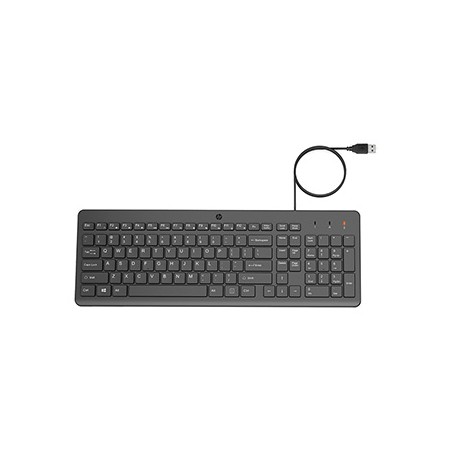HP 150 CZ/SK klawiatura przewodowa (USB) CZ/SK, czarna