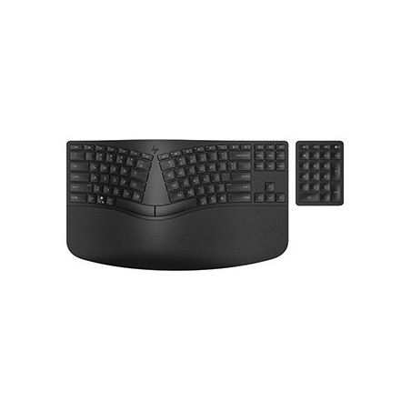 HP 960 Ergonomic klawiatura bezprzewodowa CZ, czarna