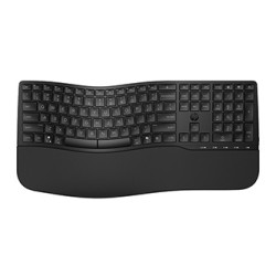 HP bezdrátová klávesnice 685 Comfort s duálním režimem klawiatura bezprzewodowa CZ, czarna AA, Pełnowymiarowa, Układ 3-strefowy