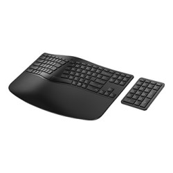 HP 965 Ergonomic Commercial klawiatura bezprzewodowa CZ, czarna
