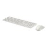 HP 495C Multi-Device Keyboard klawiatura bezprzewodowa CZ, biała Dual Mode