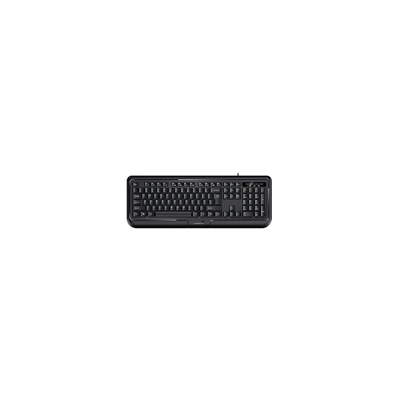 Genius KB-118 II klawiatura przewodowa (PS/2) CZ/SK, czarna