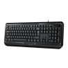 Genius KB-118 II klawiatura przewodowa (PS/2) CZ/SK, czarna