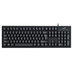 Genius Smart KB-100 COPILOT klawiatura przewodowa (USB) CZ/SK, czarna