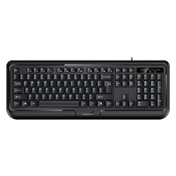 Genius KB-118 II COPILOT klawiatura przewodowa (USB) CZ/SK, czarna