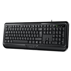 Genius KB-118 II COPILOT klawiatura przewodowa (USB) CZ/SK, czarna