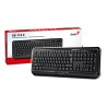 Genius KB-118 II COPILOT klawiatura przewodowa (USB) CZ/SK, czarna