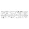 Genius SlimStar 126 COPILOT klawiatura przewodowa (USB) CZ/SK, biała