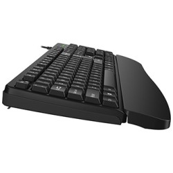 Genius KB-123 klawiatura przewodowa (USB) CZ/SK, czarna
