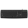 Genius KB-123 klawiatura przewodowa (USB) CZ/SK, czarna