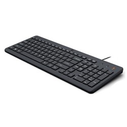 HP 150 Klawiatura USB CZ, czarna klasyczna