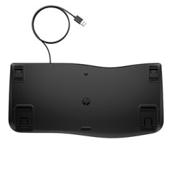 HP 485 Comfort Wired Keyboard klawiatura przewodowa (USB) CZ, czarna ergonomiczna