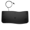 HP 485 Comfort Wired Keyboard klawiatura przewodowa (USB) CZ, czarna ergonomiczna