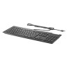 HP Bus Slim v2 Smart Card USB Keyboard klawiatura przewodowa (USB) CZ, czarna slim
