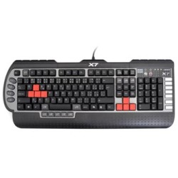A4Tech G800V klawiatura przewodowa (USB) CZ, czarna