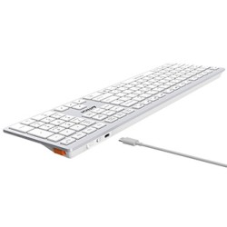 A4Tech FBX50C-WH klawiatura bezprzewodowa CZ/SK, biała