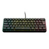 SureFire KingPin X1 60% klawiatura RGB przewodowa (USB) US, czarna do gry