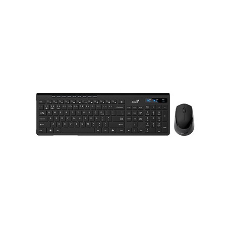 Genius SlimStar 8230 COPILOT Zestaw klawiatura i mysz bezprzewodowa CZ/SK, czarna
