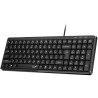Genius LuxeMate 120 Copilot klawiatura przewodowa (USB) CZ/SK, czarna