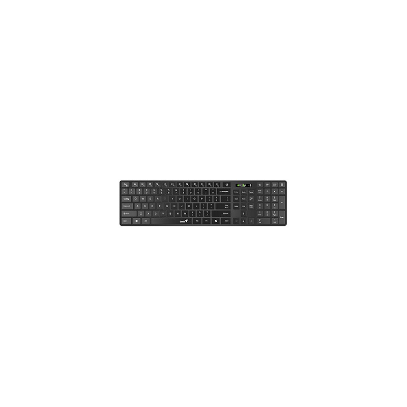 Genius Slimstar 7250BT klawiatura bezprzewodowa CZ/SK, czarna