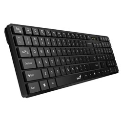 Genius Slimstar 7250BT klawiatura bezprzewodowa CZ/SK, czarna
