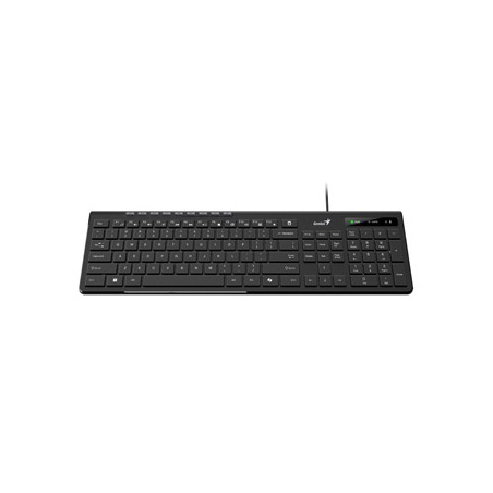 Genius Slimstar 230 II COPILOT klawiatura przewodowa (USB) CZ/SK, czarna