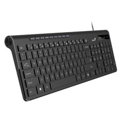 Genius Slimstar 230 II COPILOT klawiatura przewodowa (USB) CZ/SK, czarna