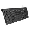 Genius Slimstar 230 II COPILOT klawiatura przewodowa (USB) CZ/SK, czarna