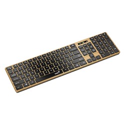 Genius Slimstar 7250BT Copilot klawiatura bezprzewodowa CZ/SK, beżowo-czarny