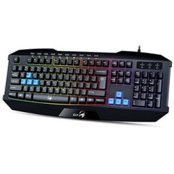 Genius GX GAMING Scorpion K215 klawiatura przewodowa (USB) CZ/SK, czarna