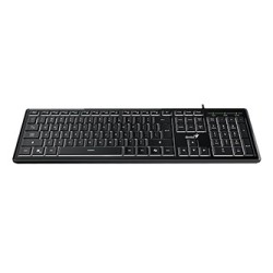 Genius SlimStar 820 klawiatura przewodowa (USB) CZ/SK, czarna