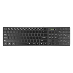 Genius Slimstar K500 Education Copilot klawiatura przewodowa bez layoutu, czarna