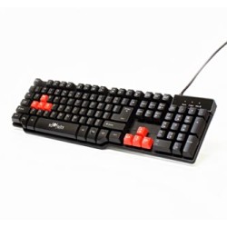 Red Fighter K1 klawiatura przewodowa (USB) US, czarna