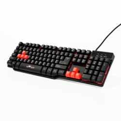 Red Fighter K1 klawiatura przewodowa (USB) US, czarna