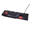 Red Fighter K1 klawiatura przewodowa (USB) US, czarna