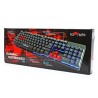 Red Fighter K1 klawiatura przewodowa (USB) US, czarna
