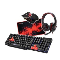 Red Fighter K1 klawiatura przewodowa (USB) US, czarna