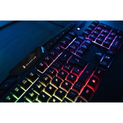 Surefire KingPin Klawiatura przewodowa (USB) UK, czarna do gry, membranowa, podświetlana