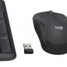 Logitech MK295 zestaw klawiatura bezprzewodowa CZ, szara z myszą optyczną bezprzewodową, AAA, multimedialny, 2.4 [GHz], SilentTo