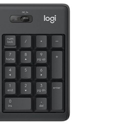 Logitech MK295 zestaw klawiatura bezprzewodowa CZ, szara z myszą optyczną bezprzewodową, AAA, multimedialny, 2.4 [GHz], SilentTo