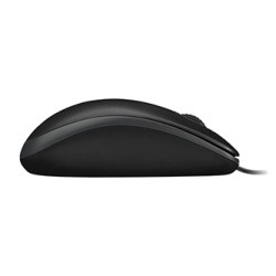 Logitech MK120 zestaw klawiatura przewodowa (USB) US, czarna z przewodową myszą optyczną, klasyczna