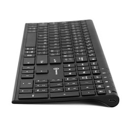 Powerton LIFE ULTRASLIM Klawiatura bezprzewodowa CZ/SK, czarna