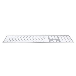 Powerton LIFE ULTRASLIM Klawiatura bezprzewodowa CZ/SK, srebrna