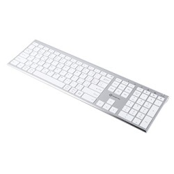 Powerton LIFE ULTRASLIM Klawiatura bezprzewodowa CZ/SK, srebrna
