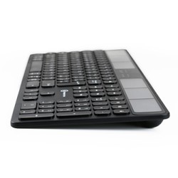 Powerton LIFE SOLARSLIM Klawiatura zasilana solarnie bezprzewodowa CZ/SK, czarna