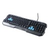 E-blue Polygon klawiatura przewodowa (USB) US, czarna, EOL