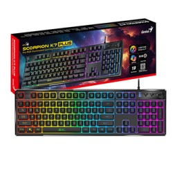 Genius GX Gaming Scorpion K7 Plus Copilot klawiatura przewodowa (USB) CZ/SK, czarna