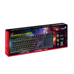 Genius GX Gaming Scorpion K7 Plus Copilot klawiatura przewodowa (USB) CZ/SK, czarna