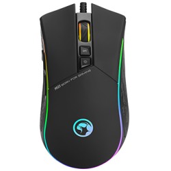 Marvo CM305 RGB zestaw klawiatura przewodowa (USB) CZ/SK, czarna + mysz i słuchawki dla graczy, do gry, membranowa rodzaj RGB po